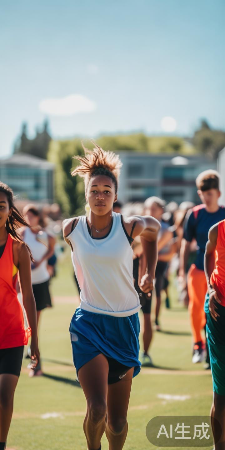 在青少年的成长道路上，体育不仅仅是一项锻炼身体的活